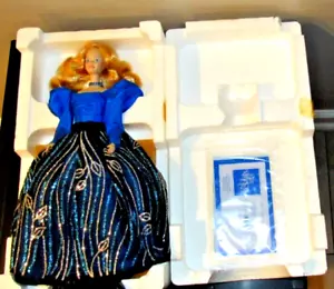 Barbie edición limitada porcelana Blue Rhapsody circa #1708 Mattel 1986 - Imagen 1 de 5