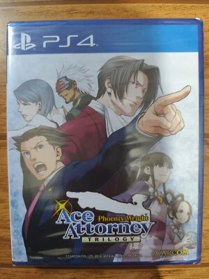 Phoenix Wright Ace Attorney Trilogy Factory Sealed RARE ENG (Playstation 4 PS4) - Image 1 of 4