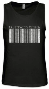 Frustrated Citizen Herren Tank Top Barcode Digitalization Geek Nerd 4.0 IoT M2M - Picture 1 of 1