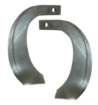 Paar 2x Messer Fräsmesser Bodenfräse für Kubota Iseki Yanmar Shibaura Mitsubishi - Bild 1 von 4