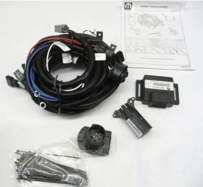 Remolque Dodge Journey 2016-2018 enganche de remolque kit de cableado de 7 vías Mopar 82212721AH nuevo Foto 1 de 4
