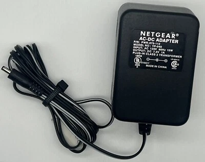 NETGEAR AC-DC Adapter PWR-075-112 YP-040 7.5V 1A Class 2 Transformer 120V 15W - Image 1 of 4