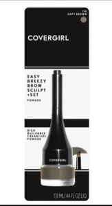 CoverGirl scultura sopracciglia Easy Breezy + set pomata 710 marrone morbido 0,10 once. - Foto 1 di 6