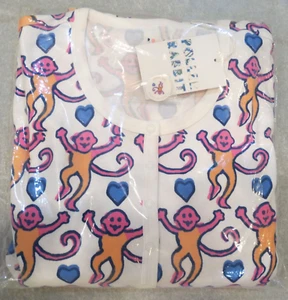 RARE!! NWT WOMEN'S ROLLER RABBIT MONKEY LOVE PAJAMA SET SIZE XL "SOLD OUT"!! - Picture 1 of 7