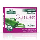 Aloe Pura Organic AloeVera Gentle Action Complex Earlie Colon Cleanse 30 Tablets