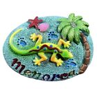 Famous Vacation Areas In Spain Mecano Island Lizard Refrigerator Magnets