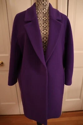 Boden шерстяная смесь пальто - фиолетовый - 10 - шикарный! - Изображение 1 из 4