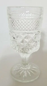 "Copa de vino Claret vintage de vidrio pesado Wexford de Anchor Hocking 5 3/8""" - Imagen 1 de 5