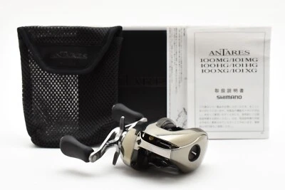 Shimano 25 Antares 100HG Destro Esca Colata Mulinello Mint Da Giappone #2477- - Immagine 1 di 4