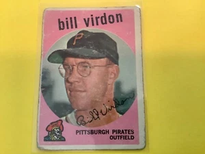 #190 BIILL VIRDON PITTSBURGH PIRATES BASEBALL CARD - Picture 1 of 2