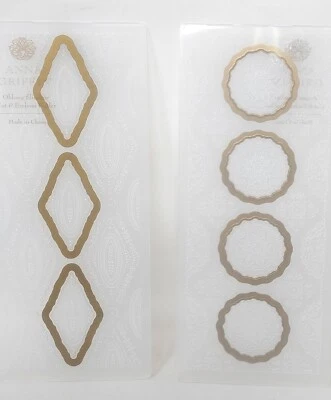 Anna Griffin Perfect Pattern Slimline Cut & Emboss Folders 826024 Victorian 9x4