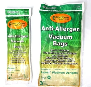 Hoover Typ I und Q synthetische Anti-Allergen Staubsaugerbeutel 6 Beutel insgesamt - Bild 1 von 1