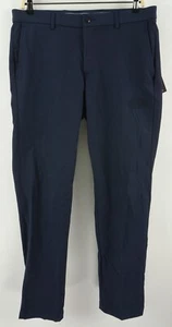 Pantaloni da viaggio uomo 33 x 30 blu Michael Kors Passport Collection Performance nuovi - Foto 1 di 9
