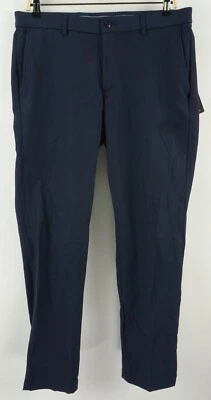 Nuevos pantalones de viaje Michael Kors Passport Collection Performance para hombre 33 x 30 azules Foto 1 de 4