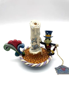 Disney Jim Shore Jiminy Cricket Candle A Guiding Light Enesco - Damaged Light - Picture 1 of 6