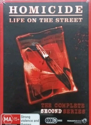 Homicide-Life on the Street : Series 2 (Box Set, DVD, 1994) - Image 1 of 2
