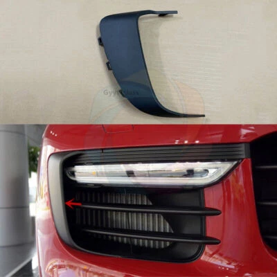 Marco de rejilla de admisión de faro antiniebla delantero derecho 1 pieza para Porsche Cayenne 92A 2015-2017 Foto 1 de 4