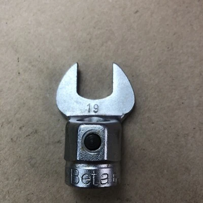 Llave de mandíbula abierta Beta Tools de 19 mm para barras de torsión, falta un botón de liberación Foto 1 de 4
