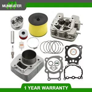 New For Honda Rancher Trx350 Big Bore 355cc Cylinder Head Piston Kit 2000-2006 - Picture 1 of 22