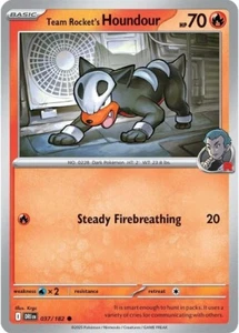Houndour 037/182 Pokemon Scarlet Violet Destined Rivals - Picture 1 of 1