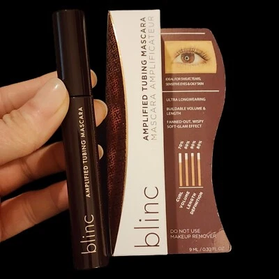 Blinc Amplified Tubing Mascara Makeup New Full Size 9ml 0.30 fl oz Black - Image 1 of 4