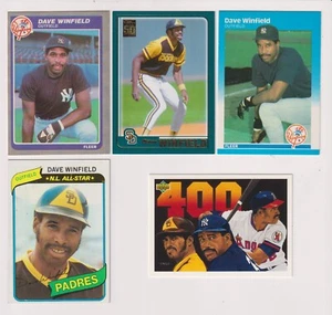 FIVE CARD DAVE WINFIELD LOT - Picture 1 of 1