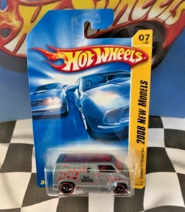 Hot Wheels 2008 FE New Models 07/40 007 Custom '77 Dodge Van GRAY OH5 - Picture 1 of 1
