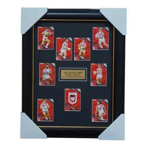 2024 NRL Traders Cards St George Illawarra Team Set Framed - 5804 - Picture 1 of 1