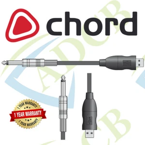 3m ACORDE AUDO USB CONVERTIDOR PLOMO, JACK 6,5mm a USB TIPO A - Imagen 1 de 3