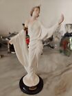 1994 Giuseppe Armani 8" Figure of a Lady Looking into Her Compact Italy Florence