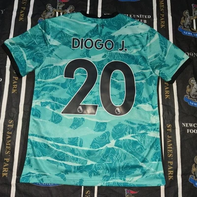 Liverpool Away Football Shirt Jersey 2020 2021 Nike Diogo Jota Size M - Image 1 of 4