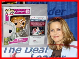 🔥 Alicia Silverstone signed mit Zitat handsigniert Clueless Cher Funko POP JSA PSA - Bild 1 von 9