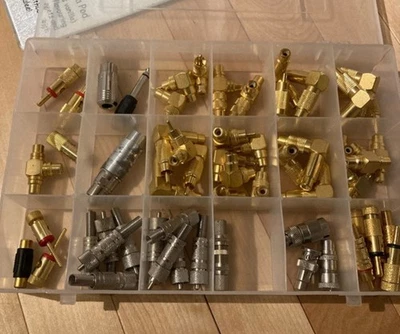 Big Bundle RCA Banana BBC Connector Adapter X 60 - Image 1 of 4