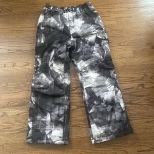 Zero Xposure Size XL 18/20 Men Gray Camo Snow Ski Pants Snowmobile Winter Warm - Picture 1 of 7