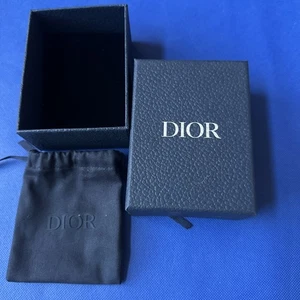 Dior Small Empty Shoe Storage Gift Box w Dust Bag & Tissue ~~5”x3.5”x2" - Picture 1 of 12