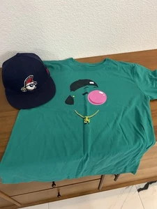 Youth Baseballism Set Ken Griffey T + Major League Hat - Picture 1 of 7