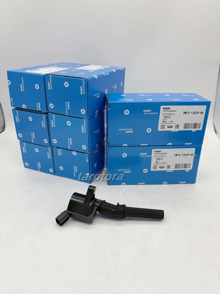 Delphi 8X Ignition Coils For Motorcraft F150 4.6L 5.4L 6.8L DG508 3W7Z-12029-AA - Изображение 1 из 4