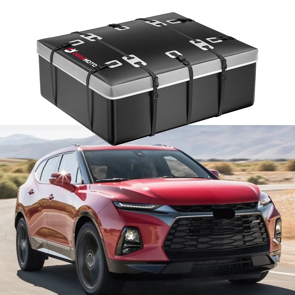 DEERMOTO 21 pies cúbicos techo bolsa de carga almacenamiento para Chevrolet Blazer Foto 1 de 4