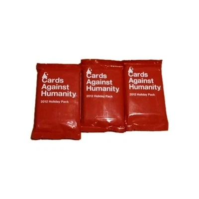 3x Cards Against Humanity Holiday Pack Bundle (2012) Set PARTY game - Image 1 of 2