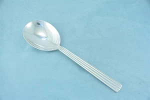 Georg Jensen Bernadotte Sterling 8-1/4" Berry Salad Serving Spoon No Monogram - Bild 1 von 9