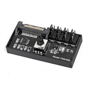 PWM-Lüfterdrehzahlregler Hochleistungs-Sata-DC-Stromversorgung 4-Poliger Lü5090 - Bild 1 von 7