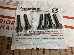 6 Pack Detroit Diesel Series 60 S60 Injector Adjusting Screw 23520820 Nos - Picture 1 of 2