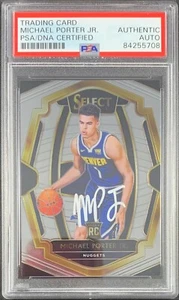 Michael Porter Jr. signed RC Panini Select #134 Denver Nuggets PSA Encapsulated - Picture 1 of 3