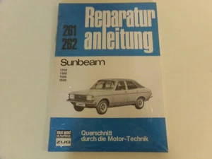 Reparaturanleitung Sunbeam 1250 * 1300 * 1500 * 1600 @@ NEUWERTIG / unbenutzt @@ - Imagen 1 de 1
