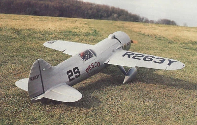 1/6 Scala Turner Speciale 'Meteor' Gara Aeroplano Plans, Modelli, Istruzioni - Immagine 1 di 2