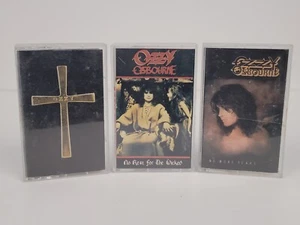 Ozzy Osbourne The Ozzman Cometh - No More Tears - Rest For Wicked - Cassette Lot - Picture 1 of 16