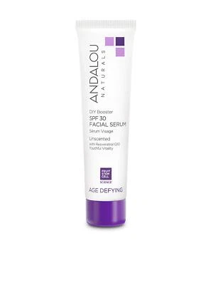 Andalou Naturals SPF 30 Facial Serum Anti Aging Sunscreen 2 Fl Oz Travel Size - Image 1 of 4