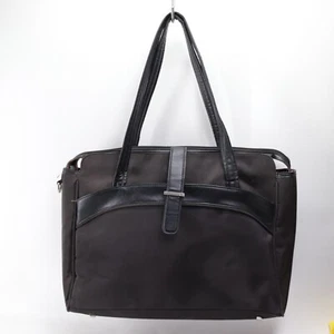Samsonite Laptop Case Handbag Black Nylon Pockets Travel Compauter Bag - Picture 1 of 21