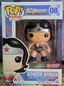 Funko Pop! DC Universe #08 Wonder Woman PX Previews Exclusivo Abovedado - Imagen 1 de 6