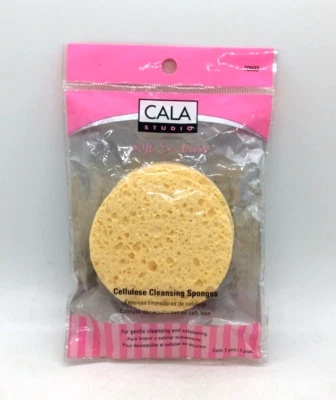 Cala Studio cellulose cleansing sponges 2 count New R13 - Изображение 1 из 2